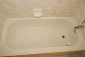 dirty tub